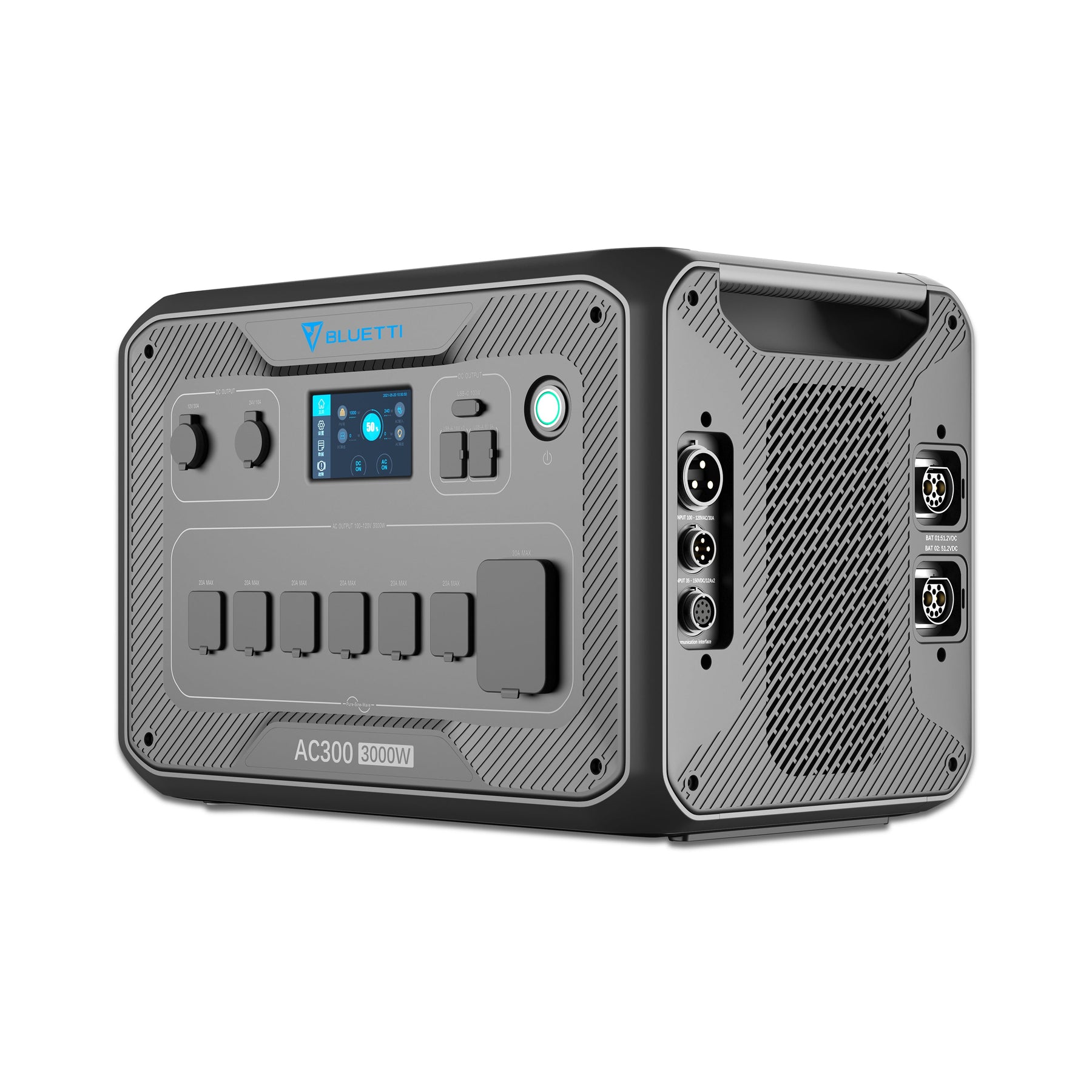 BLUETTI AC300 + B300 | Reserva de Bateria Doméstica