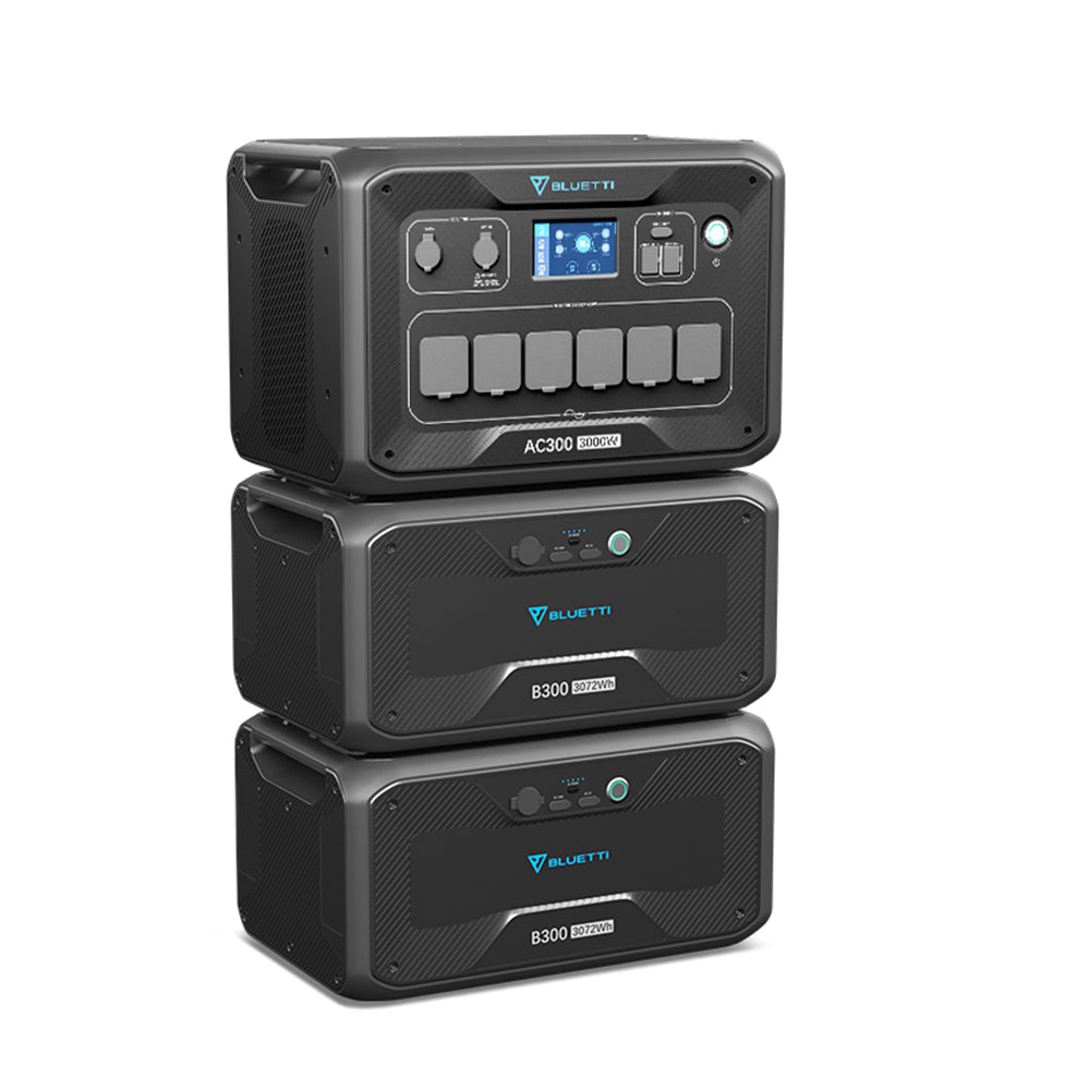 BLUETTI AC300 + B300 | Reserva de Bateria Doméstica