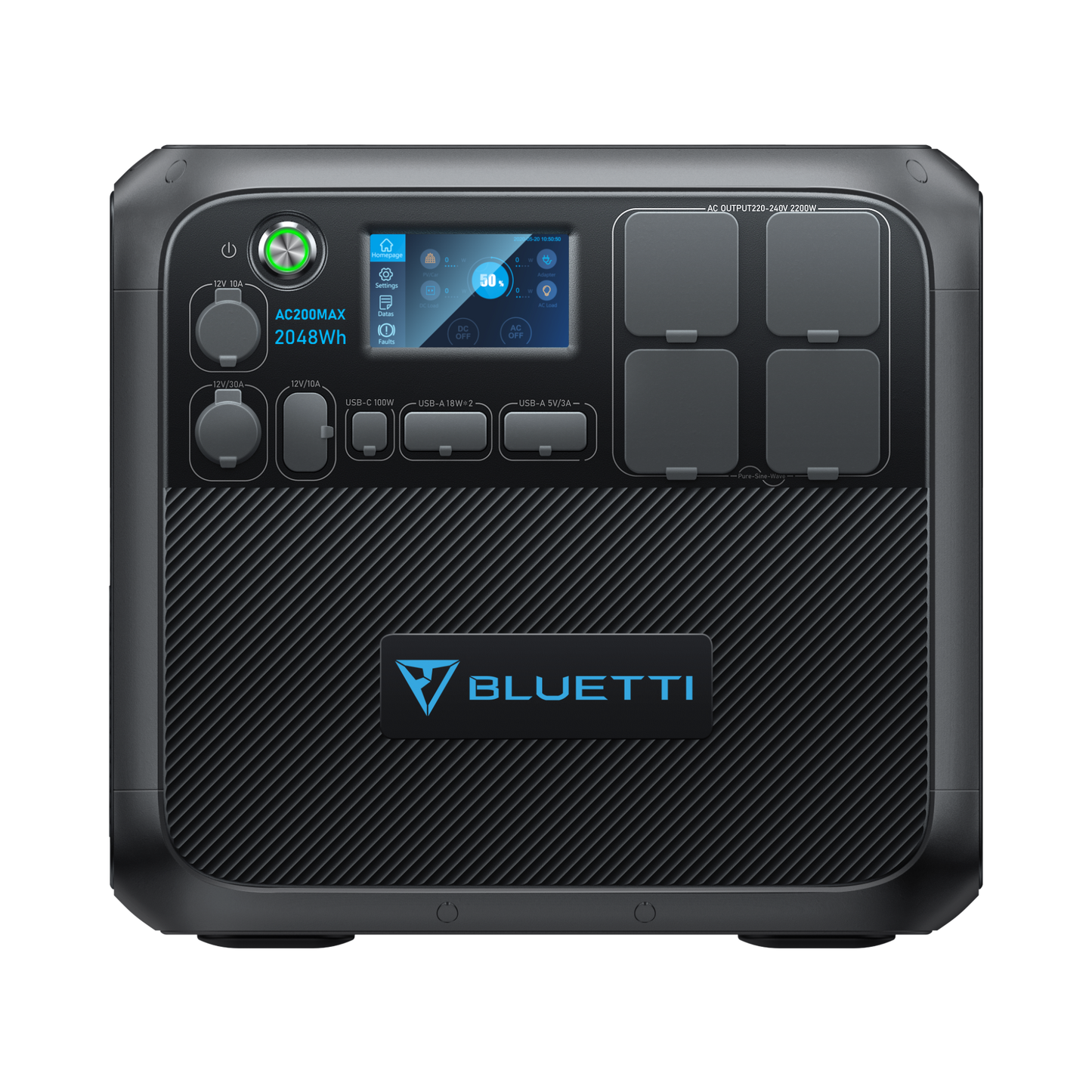 BLUETTI AC200MAX Central Elétrica Expansível | 2.200 W 2.048 Wh
