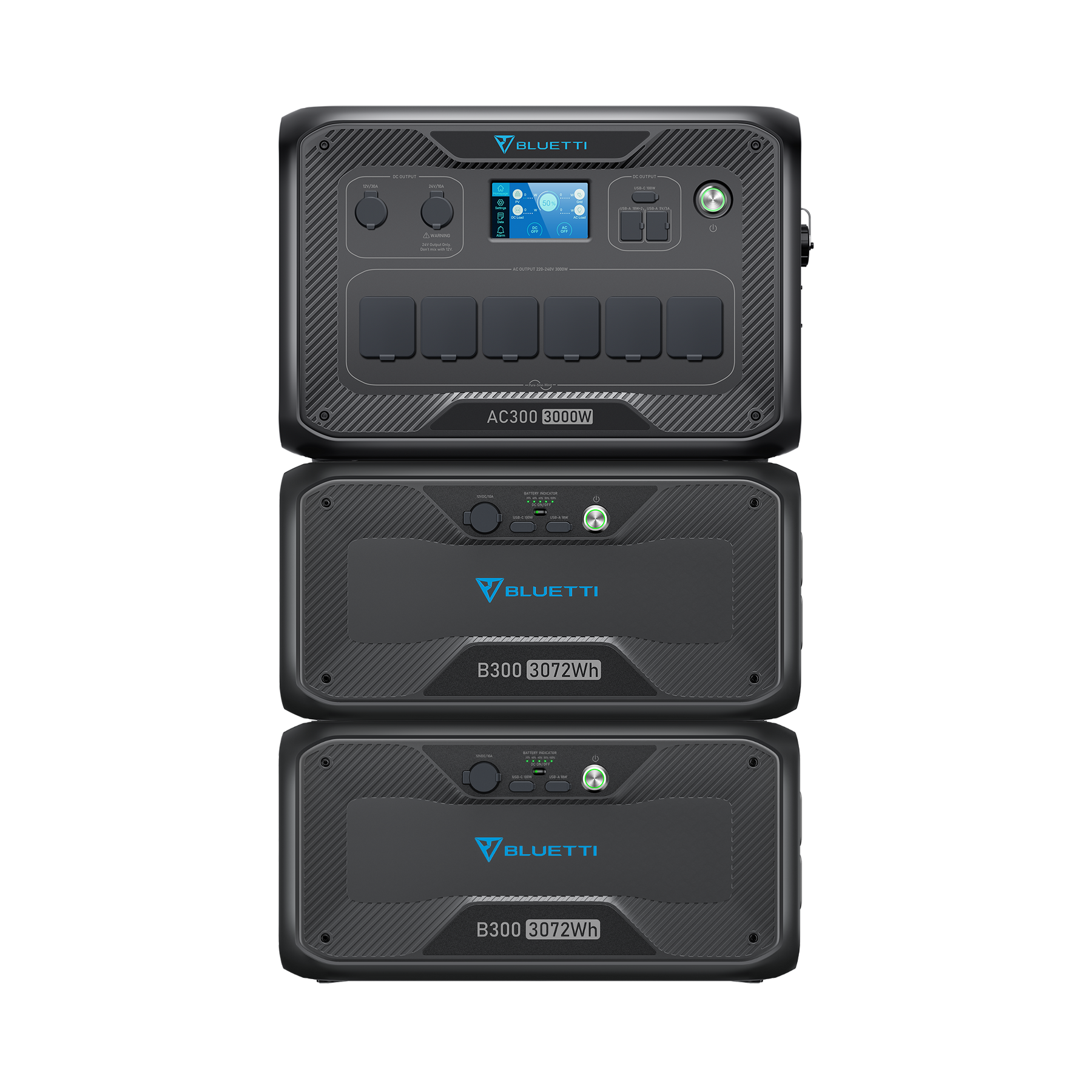 BLUETTI AC300 + B300 | Reserva de Bateria Doméstica