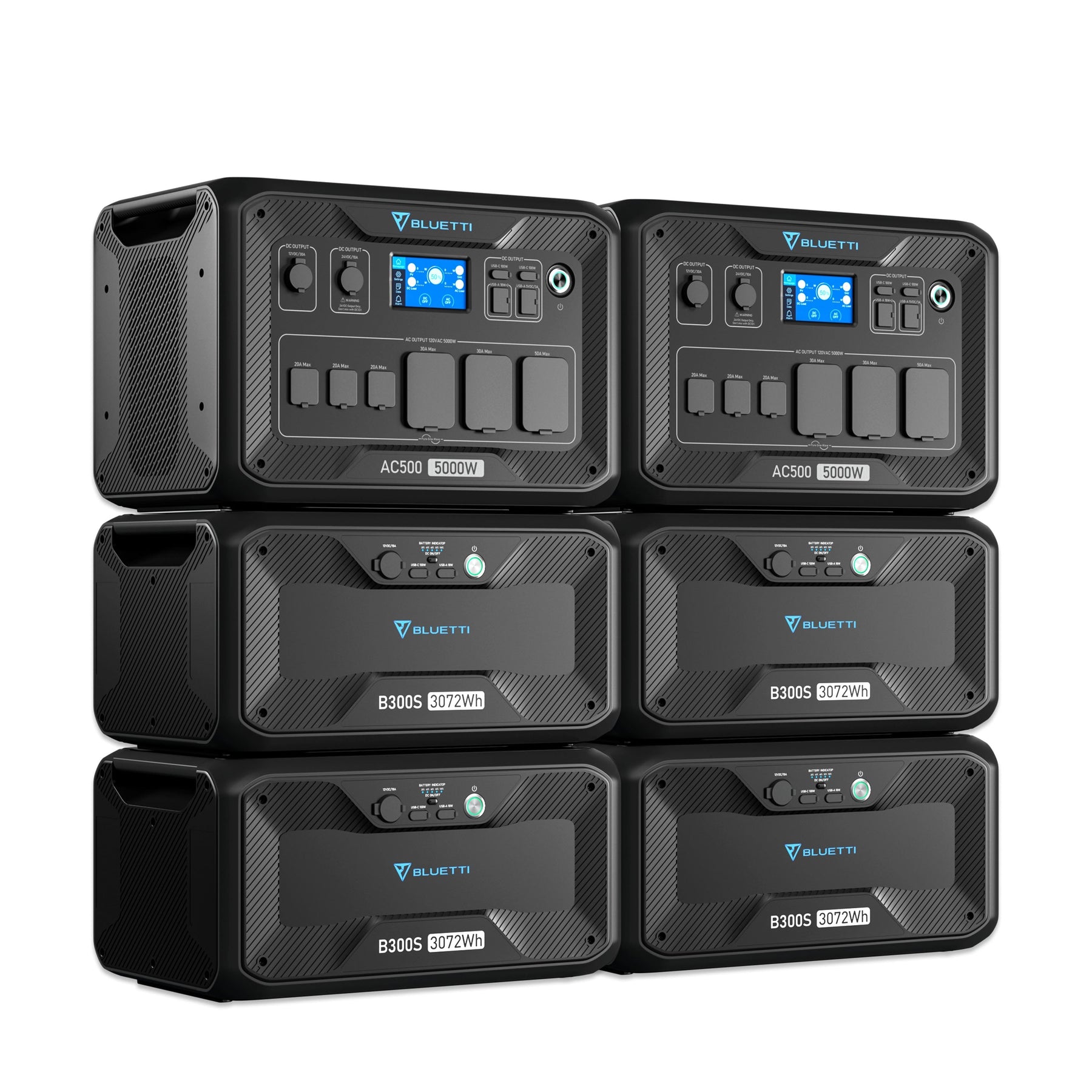 BLUETTI AC500 + B300S | Reserva de Bateria Doméstica