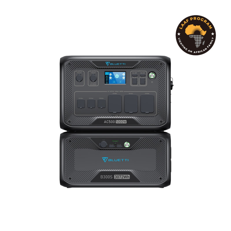 BLUETTI AC500 + B300S | Reserva de Bateria Doméstica