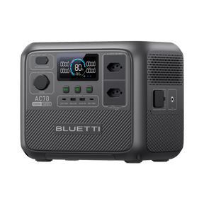 BLUETTI AC70 Estação de Energia Portátil | 1000 W 768 Wh