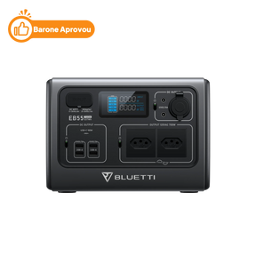 BLUETTI EB55 Estação de Energia Portátil | 700 W 537 Wh