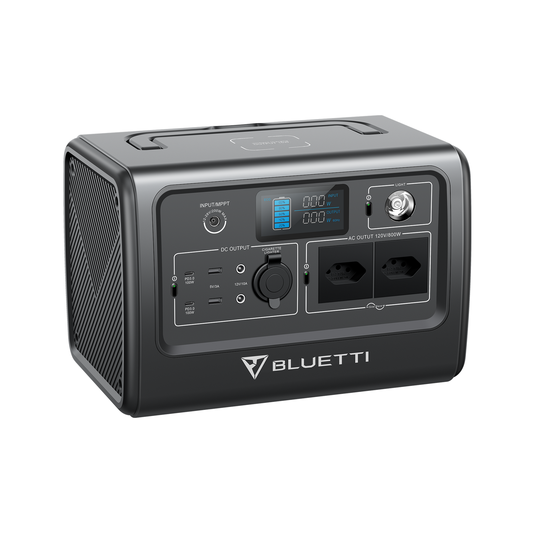 BLUETTI EB70S Estação de Energia Portátil | 800 W 716 Wh
