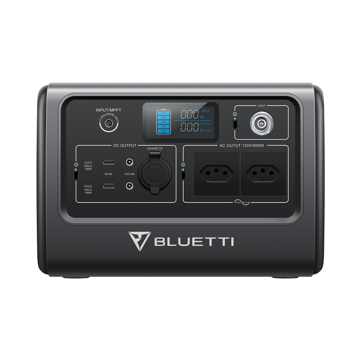 BLUETTI EB70S Estação de Energia Portátil | 800 W 716 Wh